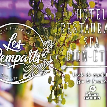 Logis Hotel Restaurant & Spa Les Remparts Салерс Екстериор снимка